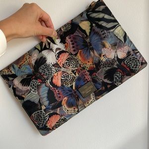 [Valentino] butterfly pattern pouch